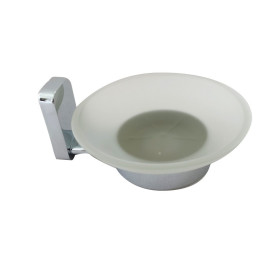 Porte-Savon En Verre Dépoli