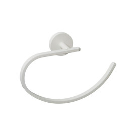 Porte-Serviettes Anneau Blanc