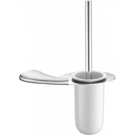 Pot Balai En Verre Blanc