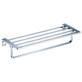 Rack Étagère Avec Porte-Serviettes 55 Cm