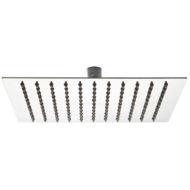 Tête de douche inox ULTRAFINE carrée 25x25cm