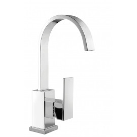 Mitigeur Lavabo Haut Bec Rond.